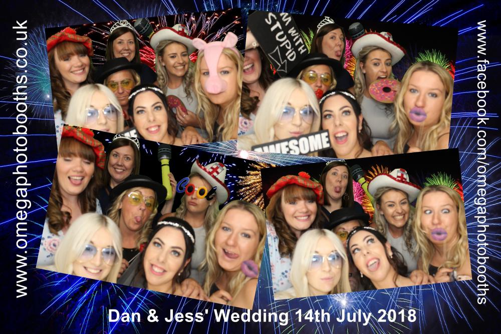 Dan & Jess' wedding | View more photos from the event at gallery.omegaphotobooths.co.uk/u/Omega-Photobooths/Dan-Jess-wedding